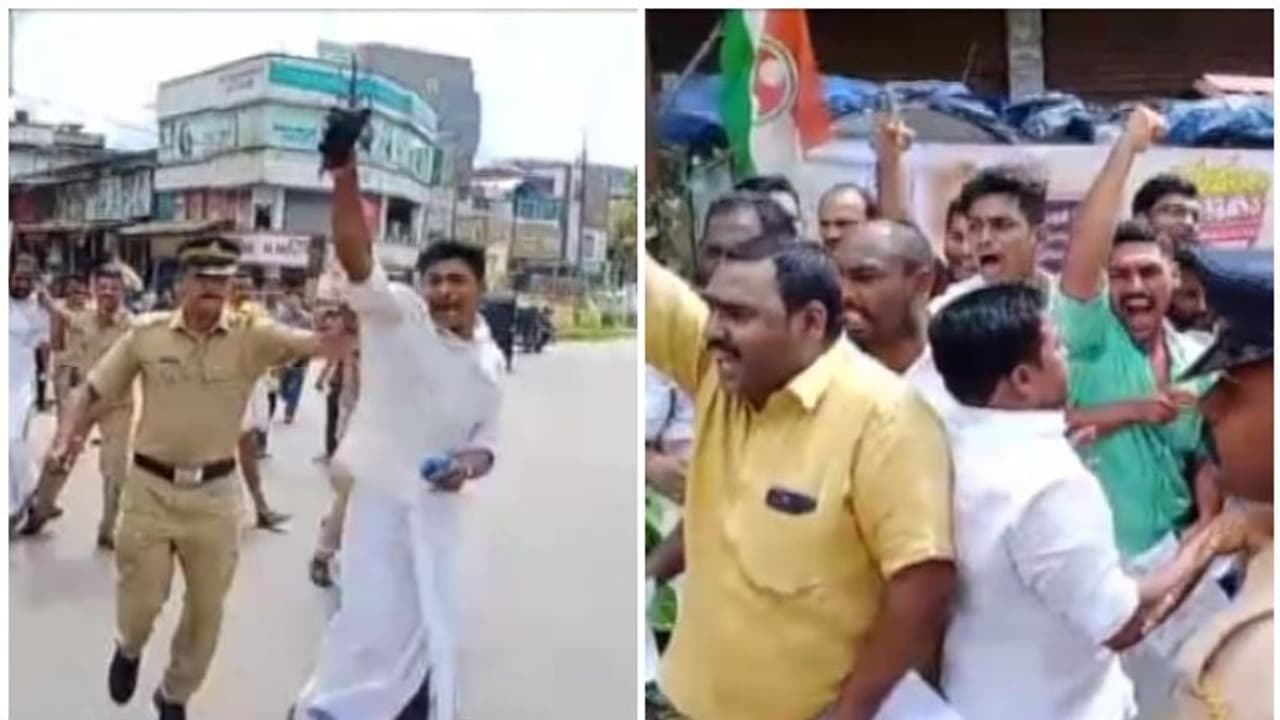 മുക്കത്ത് കെടി ജലീലിനെതിരെ കരിങ്കൊടി പ്രതിഷേധം; യൂത്ത് കോണ്ഗ്രസ് പ്രവര്ത്തകര് കസ്റ്റഡിയില് മുക്കത്ത് കെടി ജലീലിനെതിരെ കരിങ്കൊടി പ്രതിഷേധം; യൂത്ത് കോണ്ഗ്രസ് പ്രവര്ത്തകര് കസ്റ്റഡിയില്