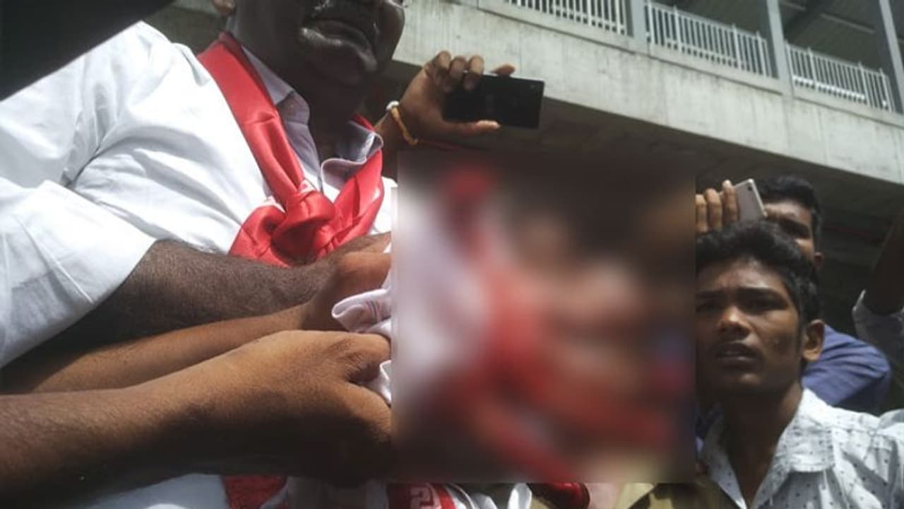 రంగారావుకు జేఏసీ నేతల పరామర్శ రంగారావుకు జేఏసీ నేతల పరామర్శ