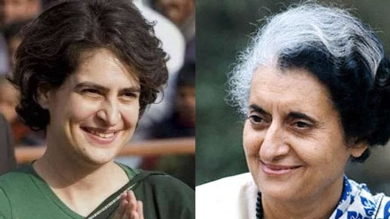 'പ്രിയങ്ക രണ്ടാം ഇന്ദിരാഗാന്ധി, മാറ്റത്തിന്റെ കൊടുങ്കാറ്റ്': വരുന്ന തെരഞ്ഞെടുപ്പിൽ പാർട്ടി ജയിക്കും; കോൺഗ്രസ് നേതാവ് 'പ്രിയങ്ക രണ്ടാം ഇന്ദിരാഗാന്ധി, മാറ്റത്തിന്റെ കൊടുങ്കാറ്റ്': വരുന്ന തെരഞ്ഞെടുപ്പിൽ പാർട്ടി ജയിക്കും; കോൺഗ്രസ് നേതാവ്