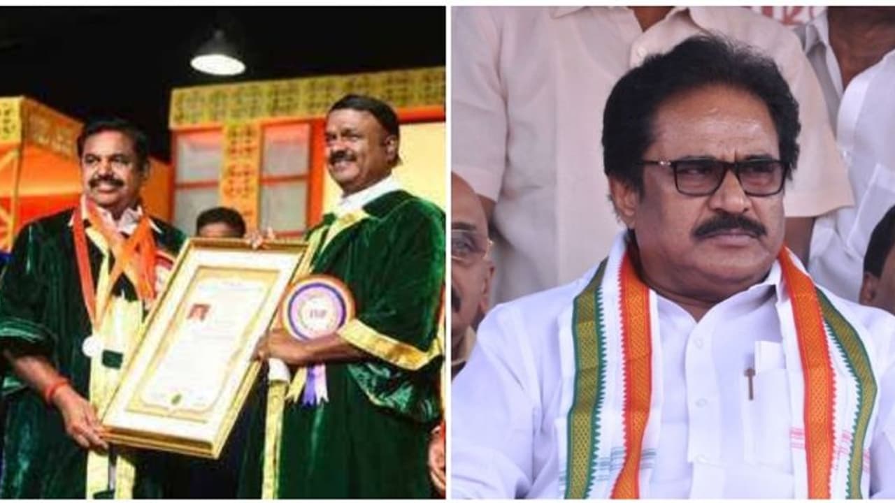 வெளிநாட்டில் 100 டாலருக்கு டாக்டர் பட்டம் கிடைக்குது... எடப்பாடிக்கு கிடைத்த டாக்டர் பட்டம் பற்றி திருநாவுக்கரசர் கிண்டல்! வெளிநாட்டில் 100 டாலருக்கு டாக்டர் பட்டம் கிடைக்குது... எடப்பாடிக்கு கிடைத்த டாக்டர் பட்டம் பற்றி திருநாவுக்கரசர் கிண்டல்!