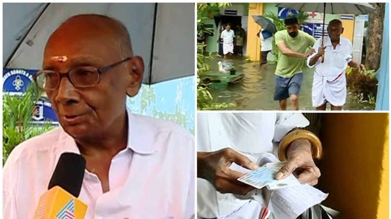 'ആർക്കും തോൽപിക്കാനാവില്ല മക്കളേ', മഴയത്ത് വന്ന് ഐഡി കാർഡില്ലാതെ മടങ്ങിയ ഒരപ്പൂപ്പന്റെ വോട്ടുകഥ 'ആർക്കും തോൽപിക്കാനാവില്ല മക്കളേ', മഴയത്ത് വന്ന് ഐഡി കാർഡില്ലാതെ മടങ്ങിയ ഒരപ്പൂപ്പന്റെ വോട്ടുകഥ