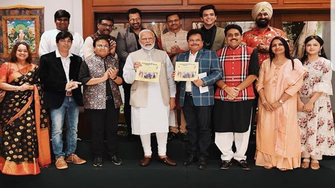 2800 एपिसोड पूरे कर चुके 'तारक मेहता' की टीम से मिले मोदी, शेयर कीं Photos