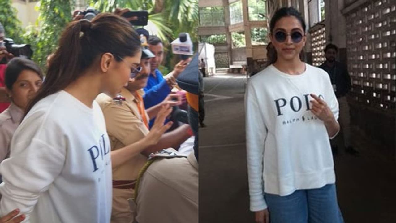 #MaharashtraAssemblypolls : ఓటు హక్కు వినియోగించుకున్న దీపికా! #MaharashtraAssemblypolls : ఓటు హక్కు వినియోగించుకున్న దీపికా!