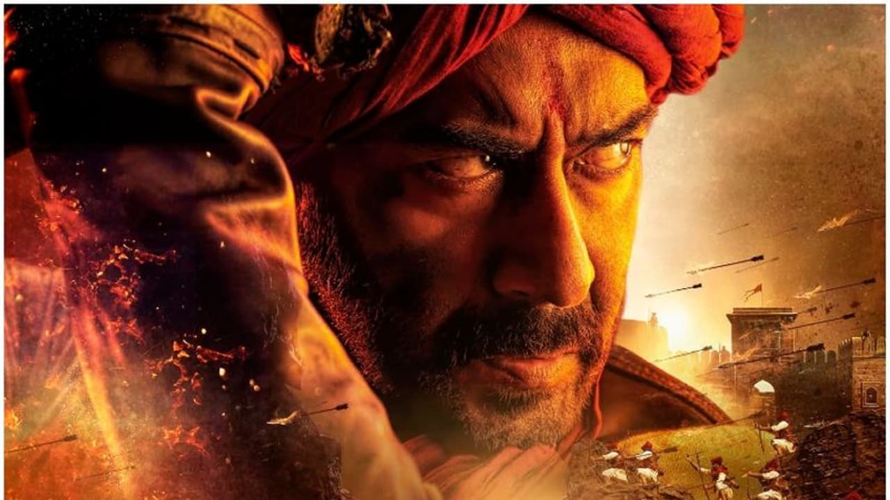 Ajay Devgn features as feisty warrior on 'Tanhaji: The Unsung Warrior' poster Ajay Devgn features as feisty warrior on 'Tanhaji: The Unsung Warrior' poster