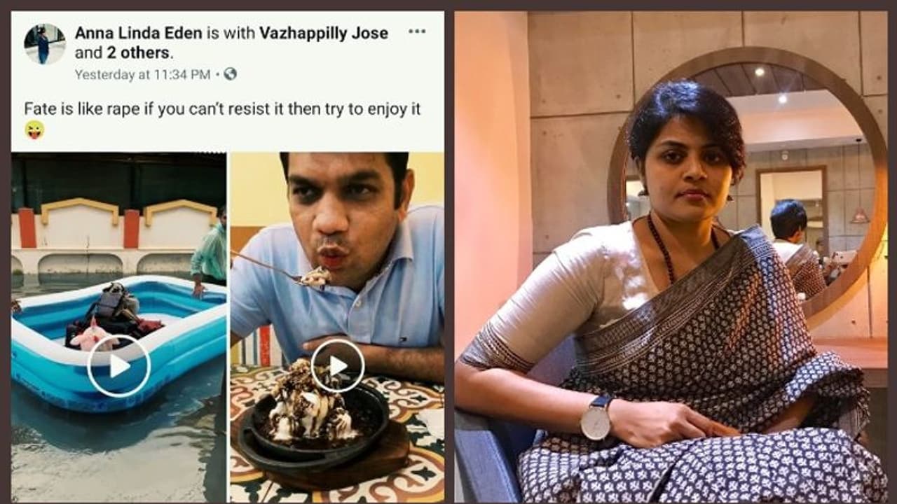 'വിധി ബലാത്സംഗം പോലെ; തടുക്കാൻ കഴിഞ്ഞില്ലെങ്കിൽ ആസ്വദിക്കാൻ ശ്രമിക്കുക'; ഹൈബി ഈഡന്റെ ഭാര്യയുടെ പോസ്റ്റ് വിവാദത്തില് 'വിധി ബലാത്സംഗം പോലെ; തടുക്കാൻ കഴിഞ്ഞില്ലെങ്കിൽ ആസ്വദിക്കാൻ ശ്രമിക്കുക'; ഹൈബി ഈഡന്റെ ഭാര്യയുടെ പോസ്റ്റ് വിവാദത്തില്