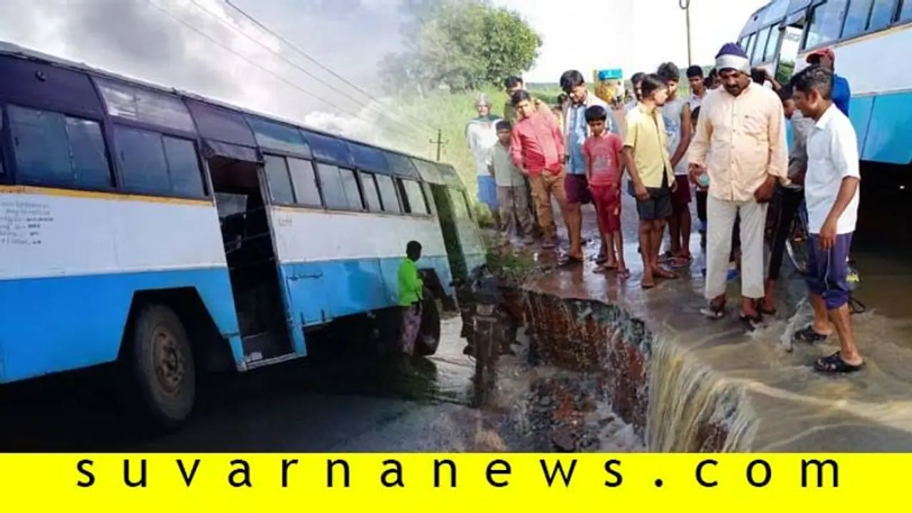 ಸಮಯ ಪ್ರಜ್ಞೆಯಿಂದ ತಪ್ಪಿದ ದುರಂತ : ಪ್ರಯಾಣಿಕರ ಪ್ರಾಣ ಉಳಿಸಿದ ಚಾಲಕ ಸಮಯ ಪ್ರಜ್ಞೆಯಿಂದ ತಪ್ಪಿದ ದುರಂತ : ಪ್ರಯಾಣಿಕರ ಪ್ರಾಣ ಉಳಿಸಿದ ಚಾಲಕ