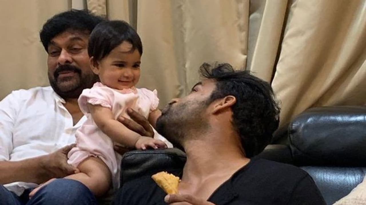 శ్రీజ రెండో కూతురితో మెగా హీరో అల్లరి శ్రీజ రెండో కూతురితో మెగా హీరో అల్లరి