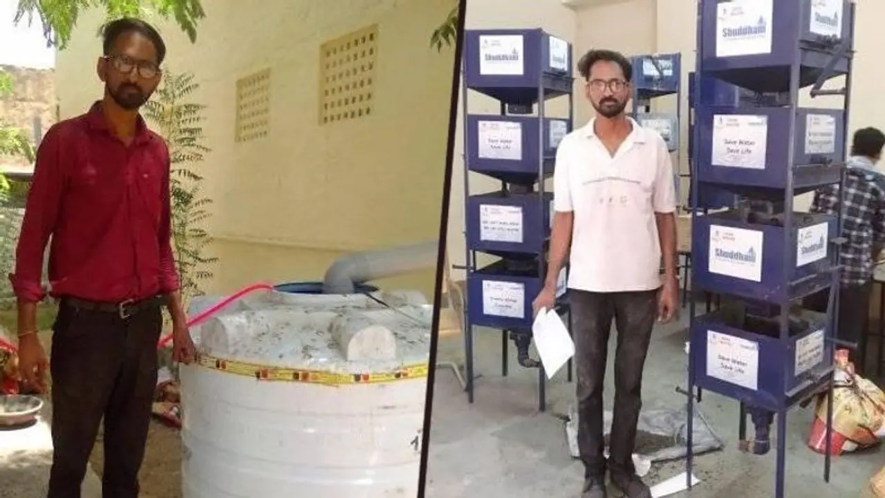 জল সঙ্কটকে জবাব, ওয়াটার পিউরিফায়ার 'শুদ্ধম' তৈরি করে তাক লাগালেন চাষির ছেলে