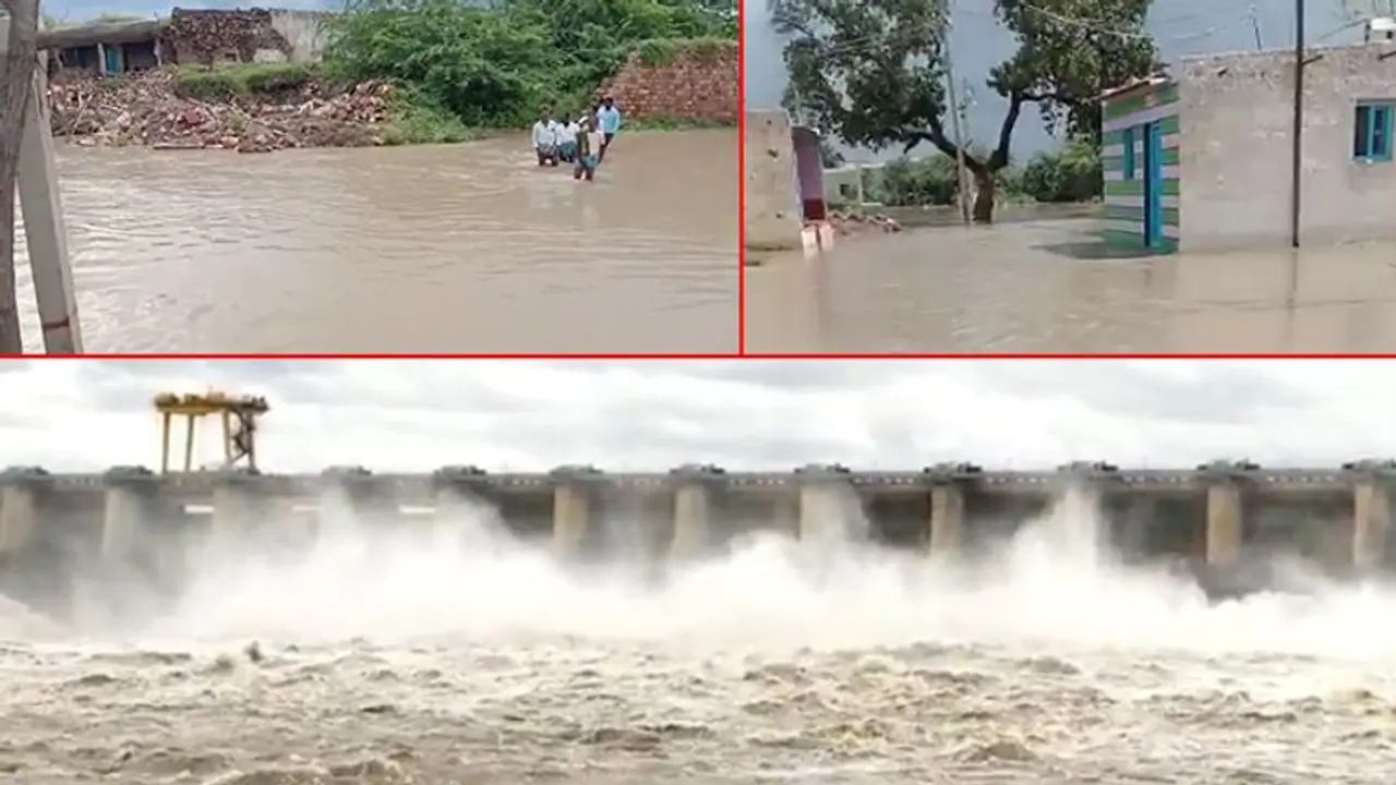 Karnataka floods: Days after locals criticise political leaders, minister CC Patil visits victims in Gadag Karnataka floods: Days after locals criticise political leaders, minister CC Patil visits victims in Gadag