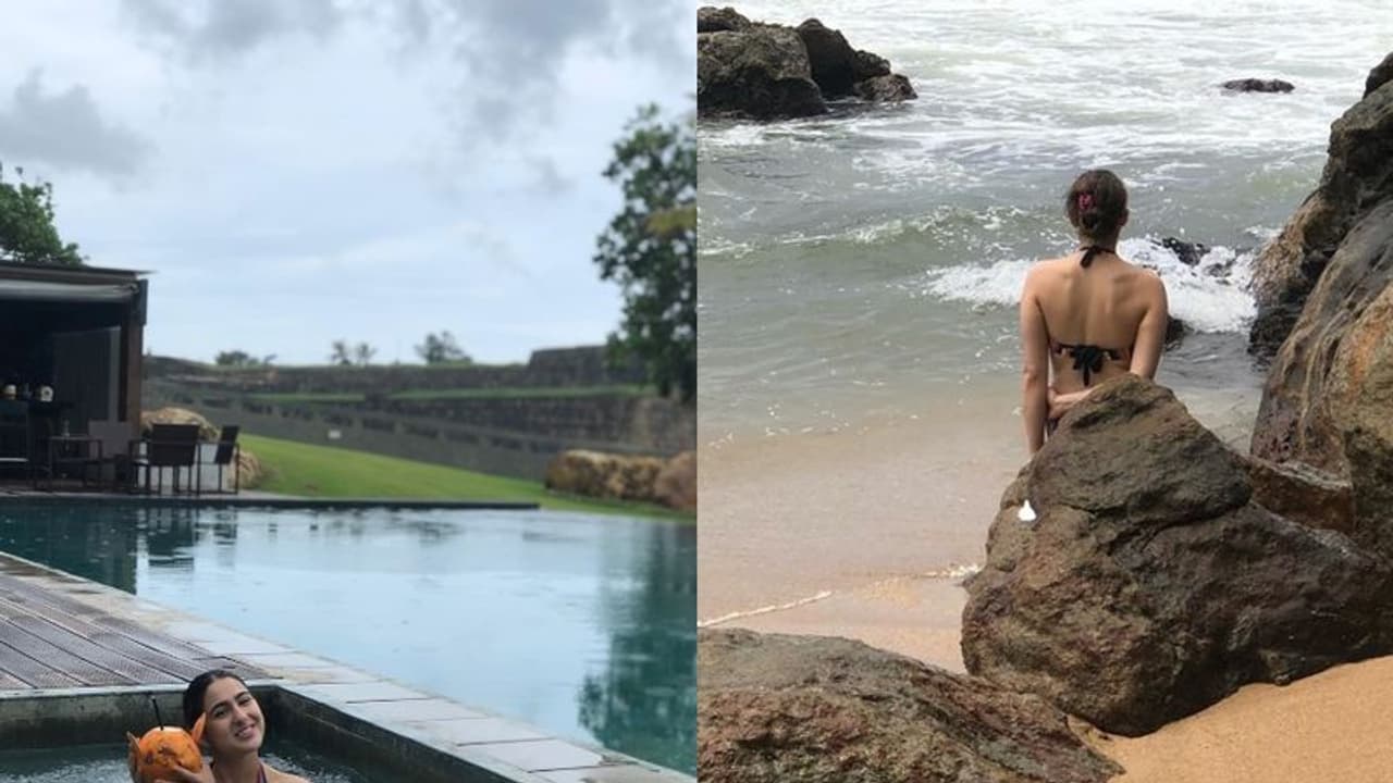 Did Sara Ali Khan head to Sri Lanka to get over break up? Her bikini pictures go viral Did Sara Ali Khan head to Sri Lanka to get over break up? Her bikini pictures go viral