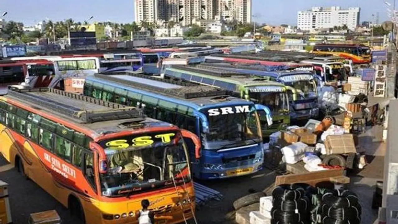 #BREAKING தமிழகத்தில் ஆம்னி பஸ்கள் ஓடுமா? ஓடாதா? மாறுபட்ட கருத்தால் குழப்பம்..! #BREAKING தமிழகத்தில் ஆம்னி பஸ்கள் ஓடுமா? ஓடாதா? மாறுபட்ட கருத்தால் குழப்பம்..!