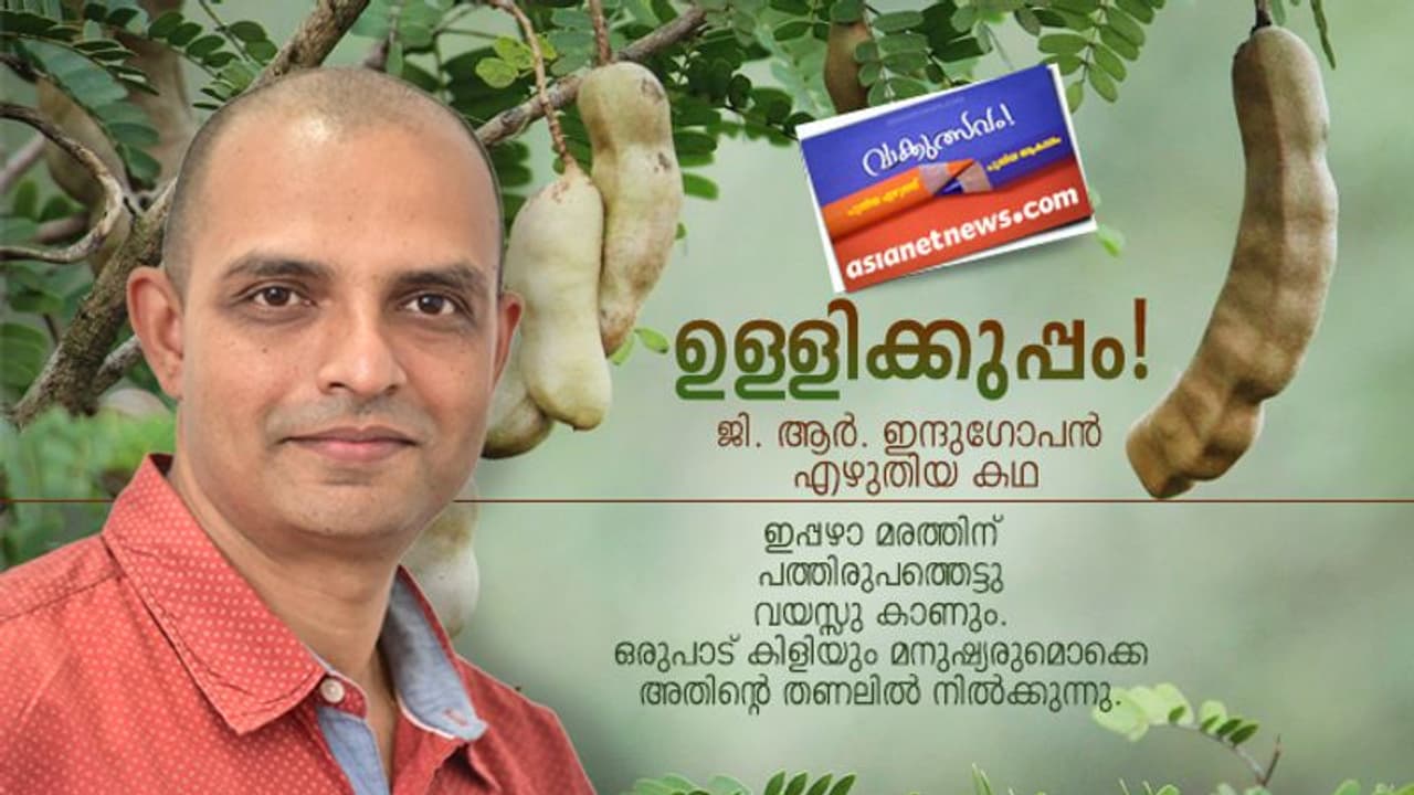 ജി. ആര്‍. ഇന്ദുഗോപന്‍ എഴുതിയ കഥ, ഉള്ളിക്കുപ്പം!