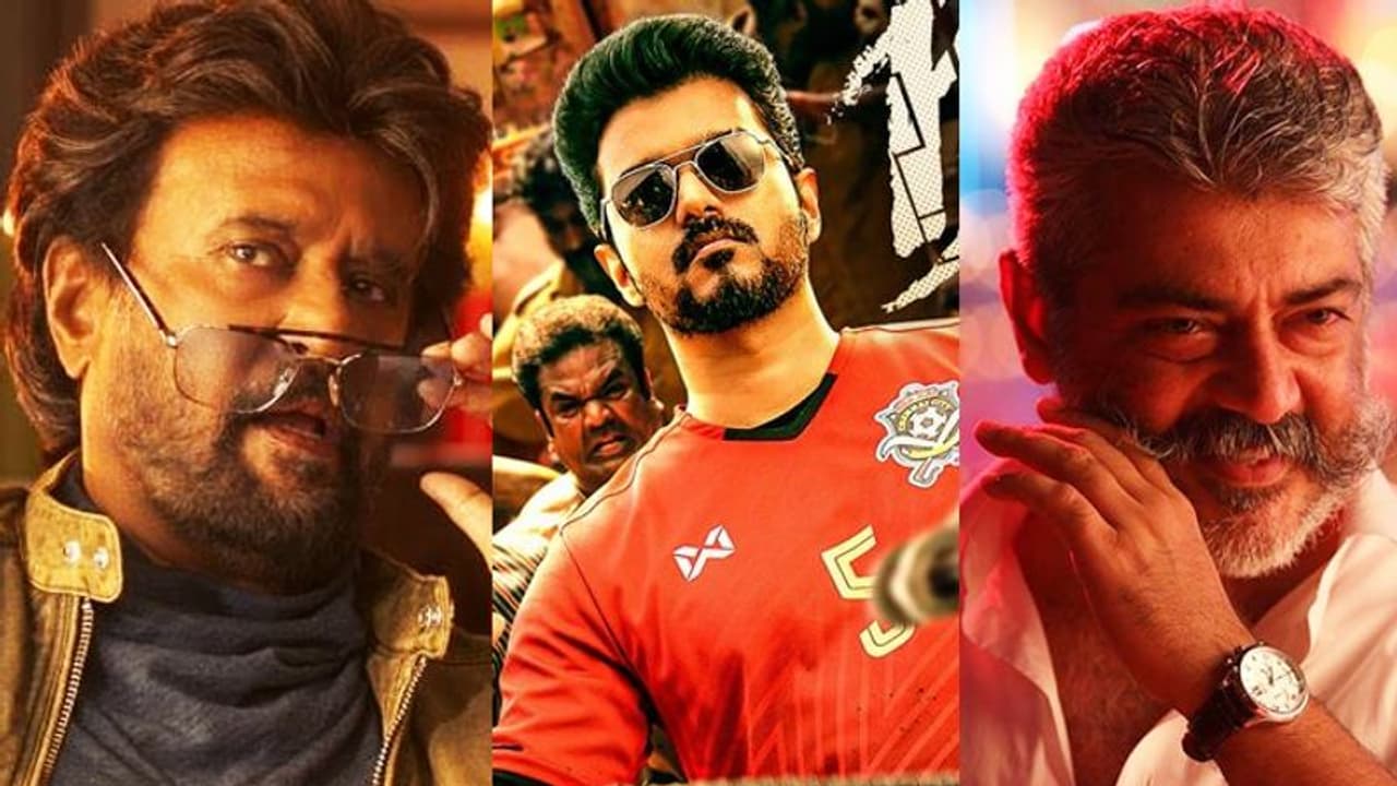 അജിത്തിനെയും രജനിയെയും കളക്ഷനില് മറികടക്കുമോ വിജയ്? ബോക്സ്ഓഫീസ് പ്രതീക്ഷയില് കോളിവുഡ് അജിത്തിനെയും രജനിയെയും കളക്ഷനില് മറികടക്കുമോ വിജയ്? ബോക്സ്ഓഫീസ് പ്രതീക്ഷയില് കോളിവുഡ്