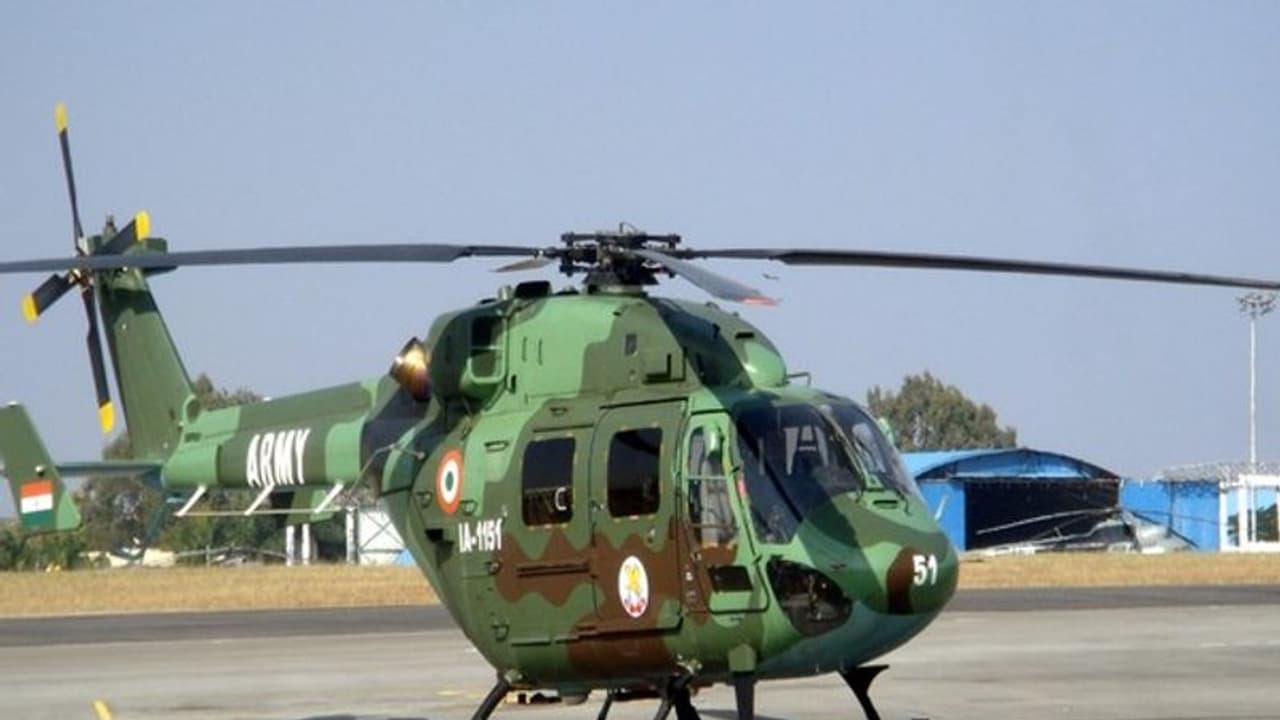 Chopper flying Northern Army Commander makes emergency landing, passengers safe