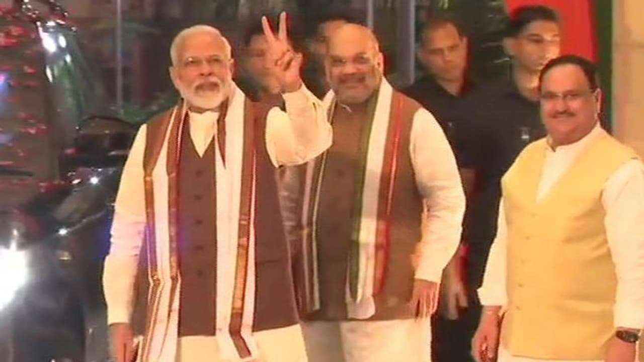 PM Narendra Modi thanks people of Maharashtra, Haryana for reposing faith in BJP