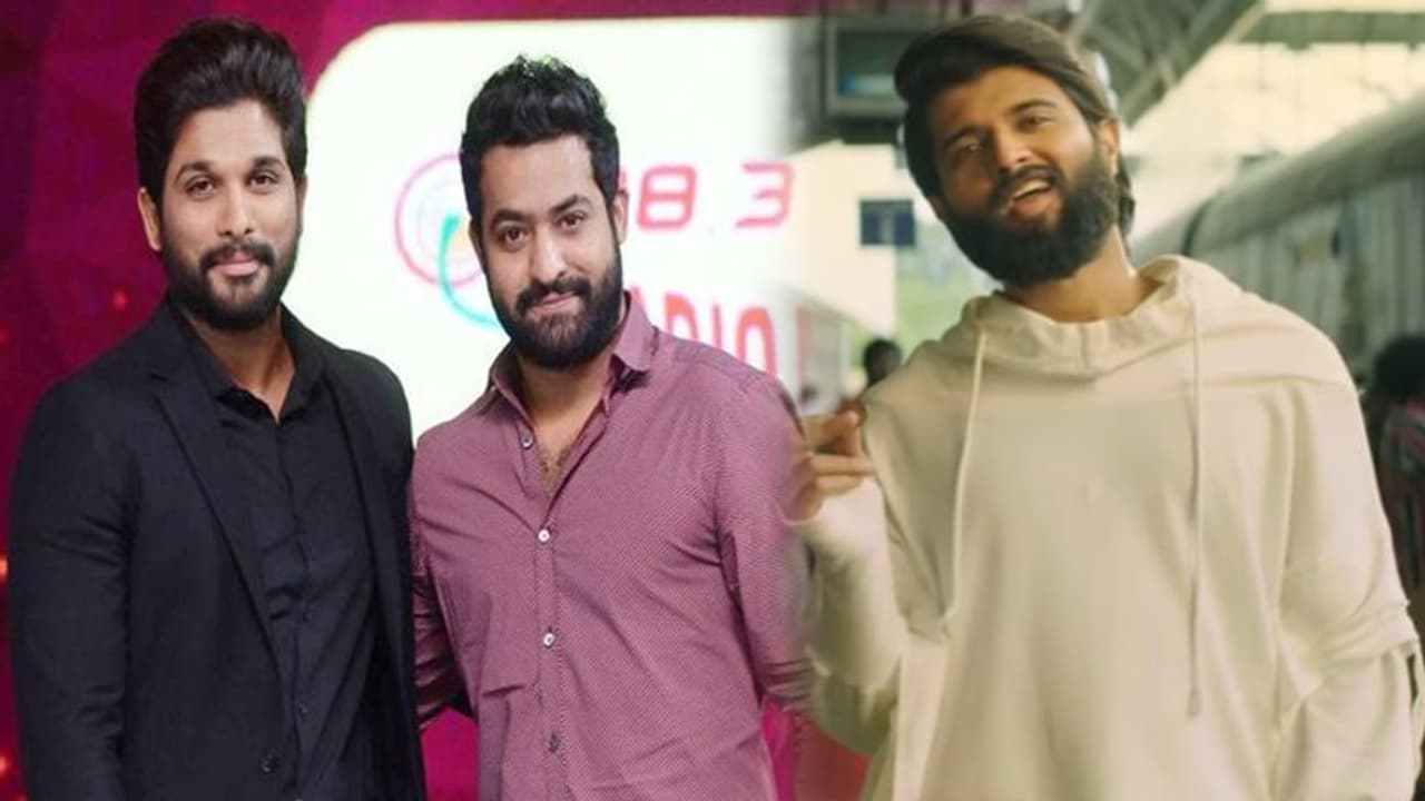 బన్నీ, ఎన్టీఆర్ పై రౌడీ హీరో కామెంట్స్.. చాలా కష్టపెట్టాడట!