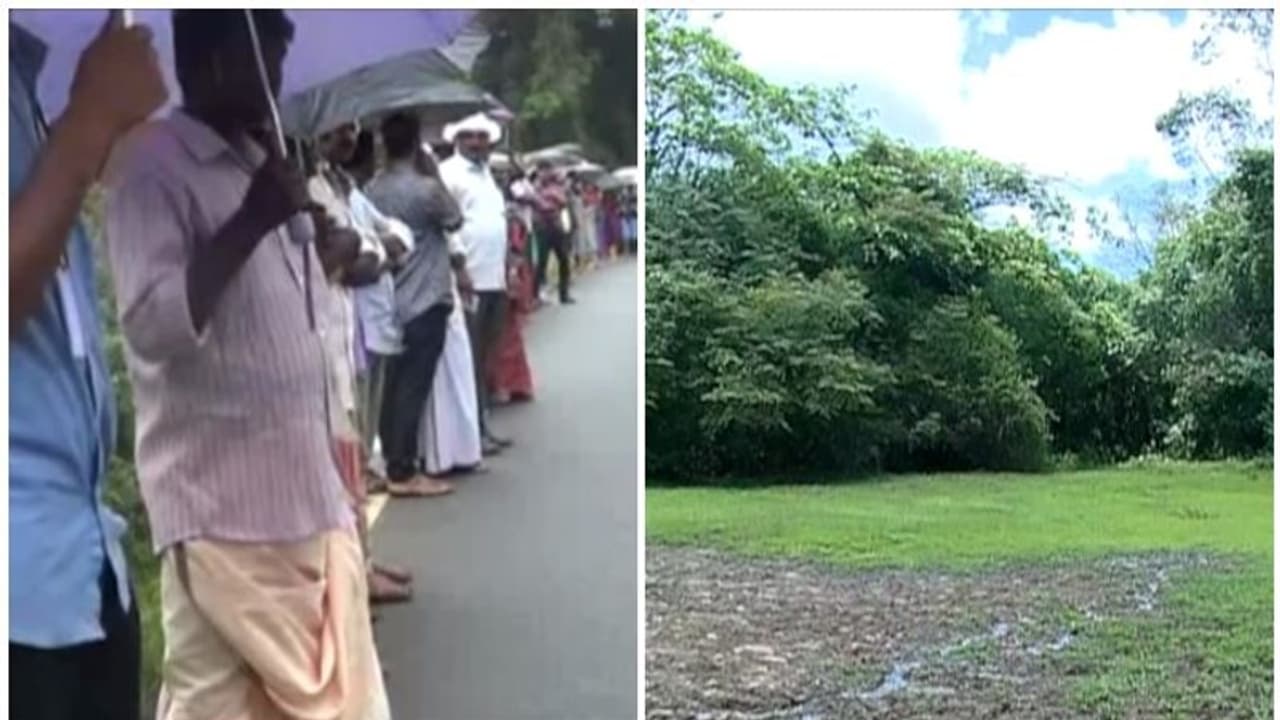 വനം വെട്ടിമാറ്റി തേക്ക് പ്ലാന്റേഷന് ശ്രമം; നഗരസഭയുടെ നേതൃത്വത്തില് പ്രതിഷേധ ചങ്ങല വനം വെട്ടിമാറ്റി തേക്ക് പ്ലാന്റേഷന് ശ്രമം; നഗരസഭയുടെ നേതൃത്വത്തില് പ്രതിഷേധ ചങ്ങല