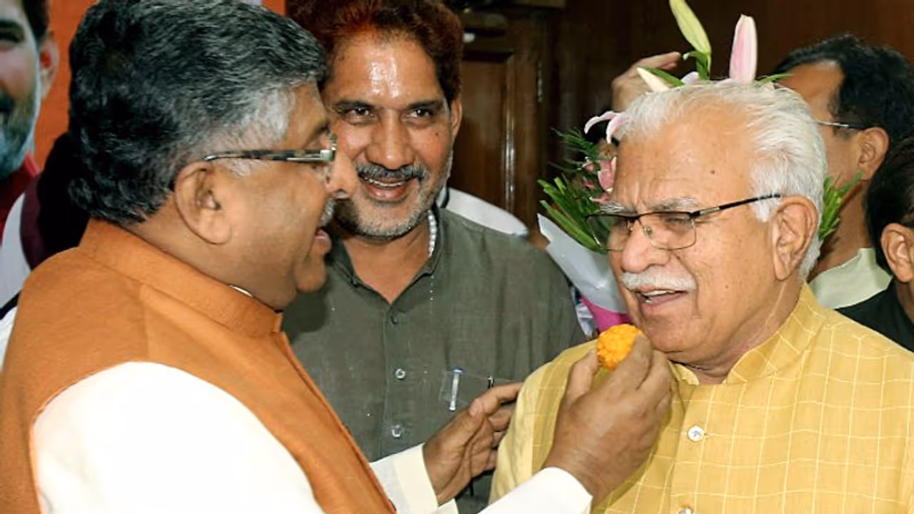 खट्टर आज मनाएंगे सीएम के पद के साथ दिवाली, कई मंत्री लेंगे शपथ