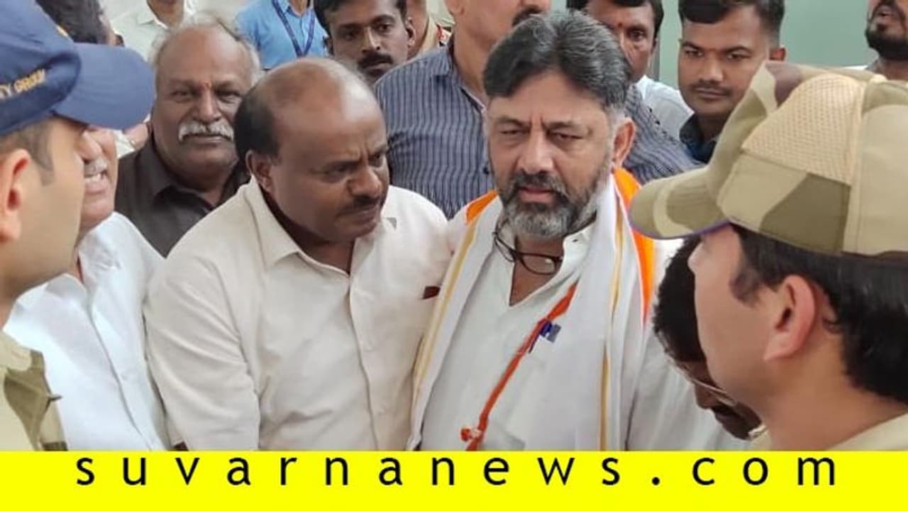 Karnataka Politics: ನನ್ನ ಜಾಗದ ಕಲ್ಲು ಮಣ್ಣು ಬೇಕಾದ್ದು ಮಾಡ್ತೀನಿ: ಎಚ್‌ಡಿಕೆಗೆ ಡಿಕೆಶಿ ಟಾಂಗ್‌