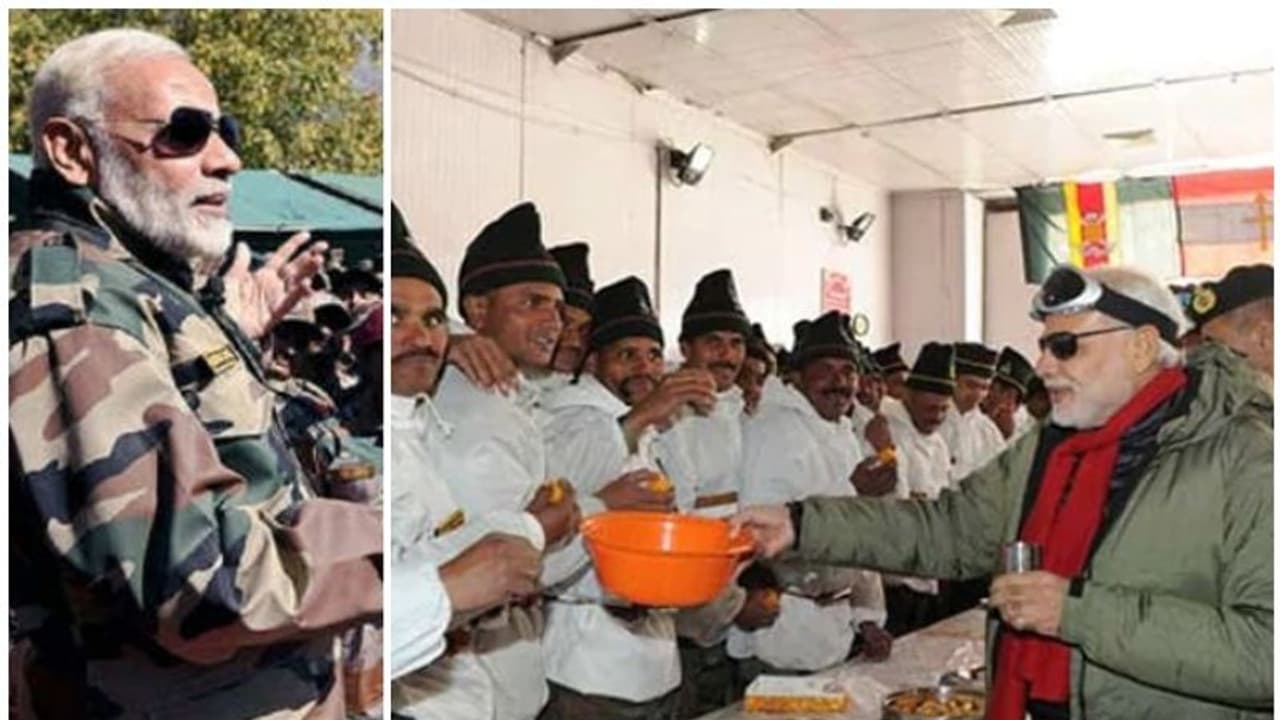 മോദി കശ്മീരില്‍; സൈനികര്‍ക്കൊപ്പം ദീപാവലി ആഘോഷിക്കും