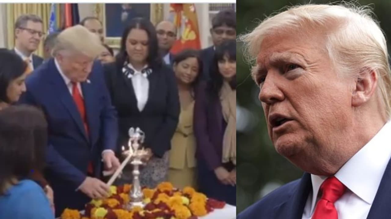 അമേരിക്കയിലെ ഇന്ത്യക്കാരും ദീപാവലി ആഘോഷത്തില്; ആശംസകളുമായി ട്രംപ് അമേരിക്കയിലെ ഇന്ത്യക്കാരും ദീപാവലി ആഘോഷത്തില്; ആശംസകളുമായി ട്രംപ്