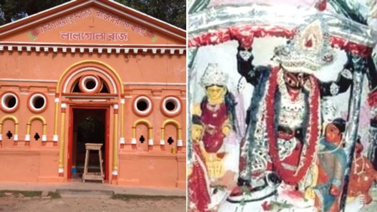 লালগোলা কালী মন্দিরে শিকলে বাঁধা দেবী, জানেন এর ব্যাখ্য়া লালগোলা কালী মন্দিরে শিকলে বাঁধা দেবী, জানেন এর ব্যাখ্য়া