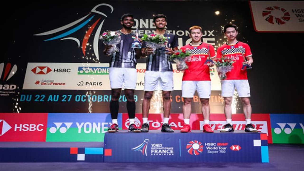 ৩৫ মিনিটেই স্বপ্নভঙ্গ, ফ্রেঞ্চ ওপেনের ফাইনালে হার সাইরাজ চিরাগ জুটির