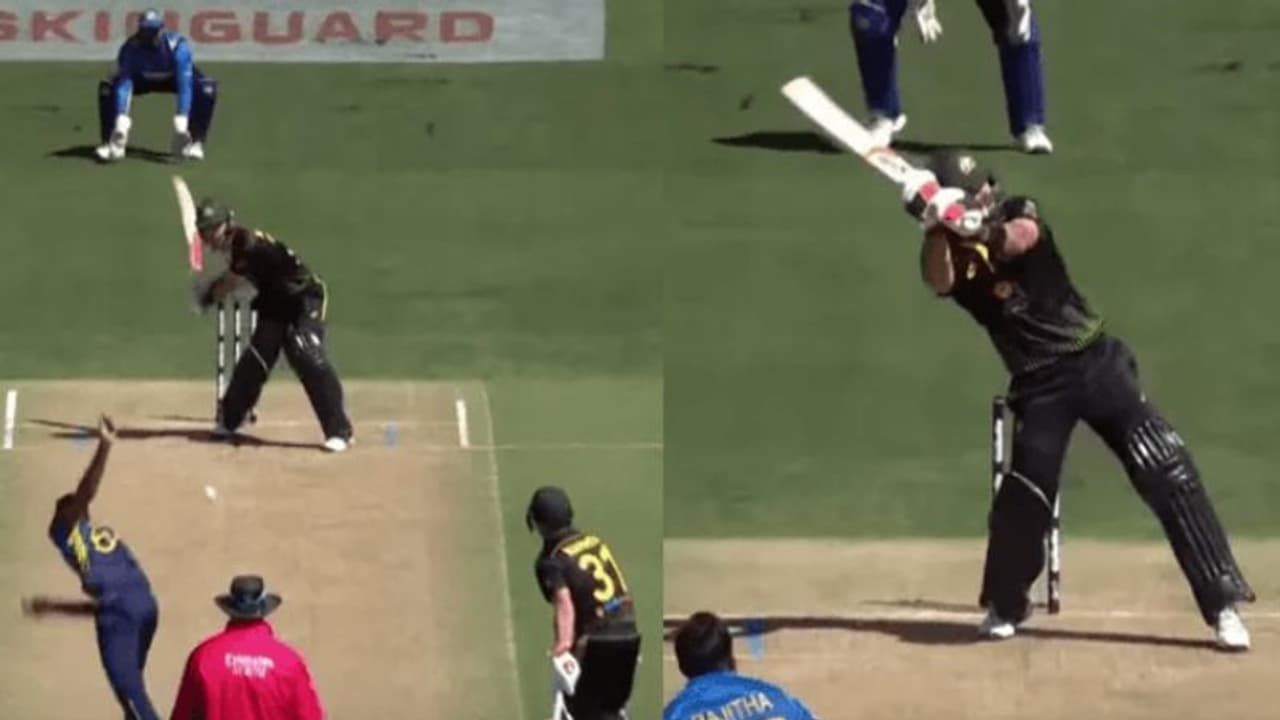 தோனியை தத்ரூபமாக கண்முன் கொண்டுவந்த மேக்ஸ்வெல்.. வீடியோ தோனியை தத்ரூபமாக கண்முன் கொண்டுவந்த மேக்ஸ்வெல்.. வீடியோ