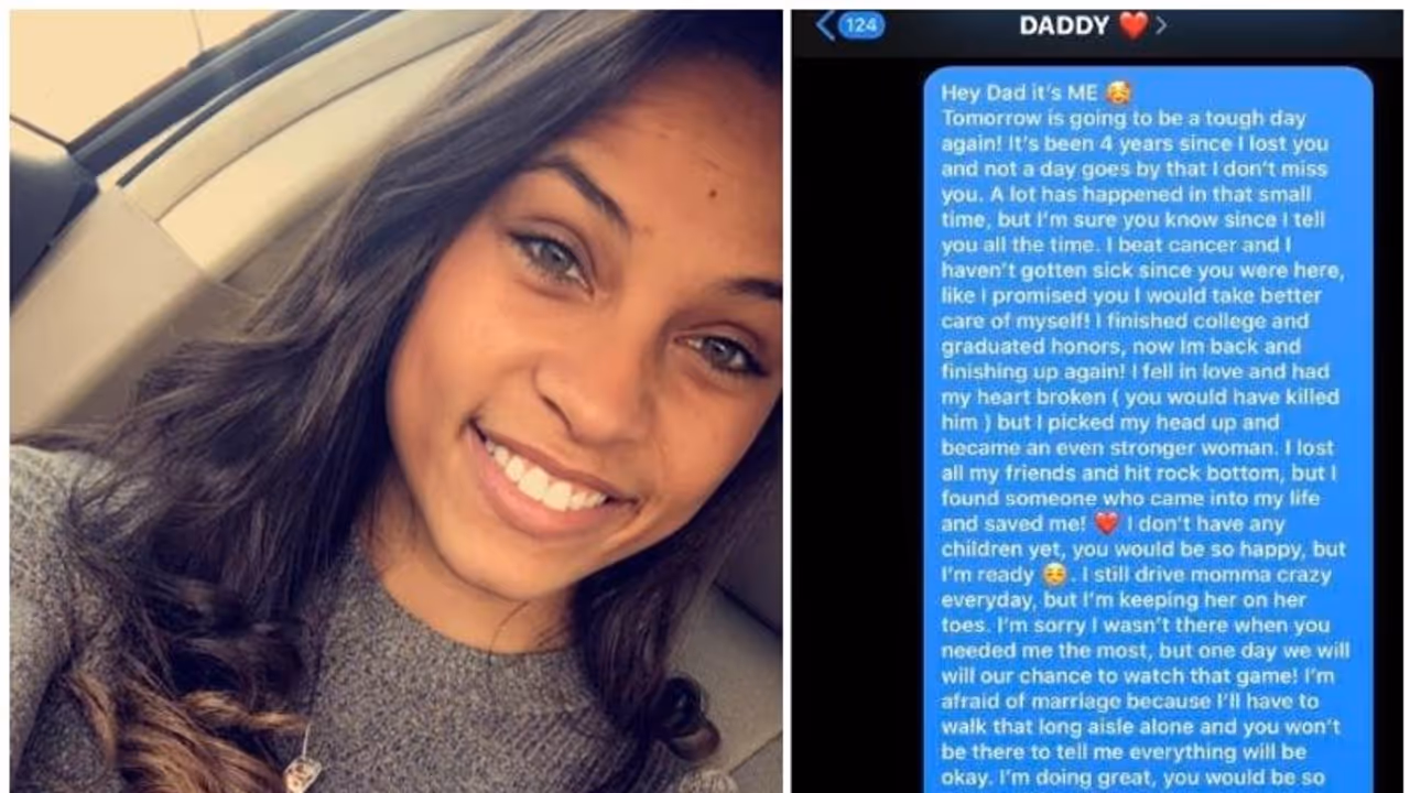 മരിച്ചുപോയ അച്ഛന്റെ ഫോൺ നമ്പറിലേക്ക് തുടർച്ചയായി നാലുവർഷം മെസ്സേജയച്ച മകൾക്ക്, ഒടുവിൽ മറുപടി കിട്ടിയപ്പോൾ മരിച്ചുപോയ അച്ഛന്റെ ഫോൺ നമ്പറിലേക്ക് തുടർച്ചയായി നാലുവർഷം മെസ്സേജയച്ച മകൾക്ക്, ഒടുവിൽ മറുപടി കിട്ടിയപ്പോൾ