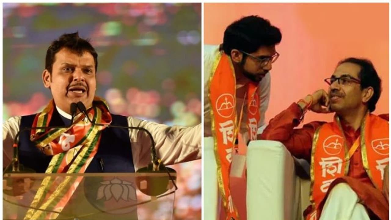 ബിജെപി സേന പോര് മുറുകുന്നു; ദേവേന്ദ്ര ഫഡ്നാവിസ് മുഖ്യമന്ത്രിയായി സത്യപ്രതിഞ്ജ ചെയ്യുമെന്ന് സൂചന ബിജെപി സേന പോര് മുറുകുന്നു; ദേവേന്ദ്ര ഫഡ്നാവിസ് മുഖ്യമന്ത്രിയായി സത്യപ്രതിഞ്ജ ചെയ്യുമെന്ന് സൂചന