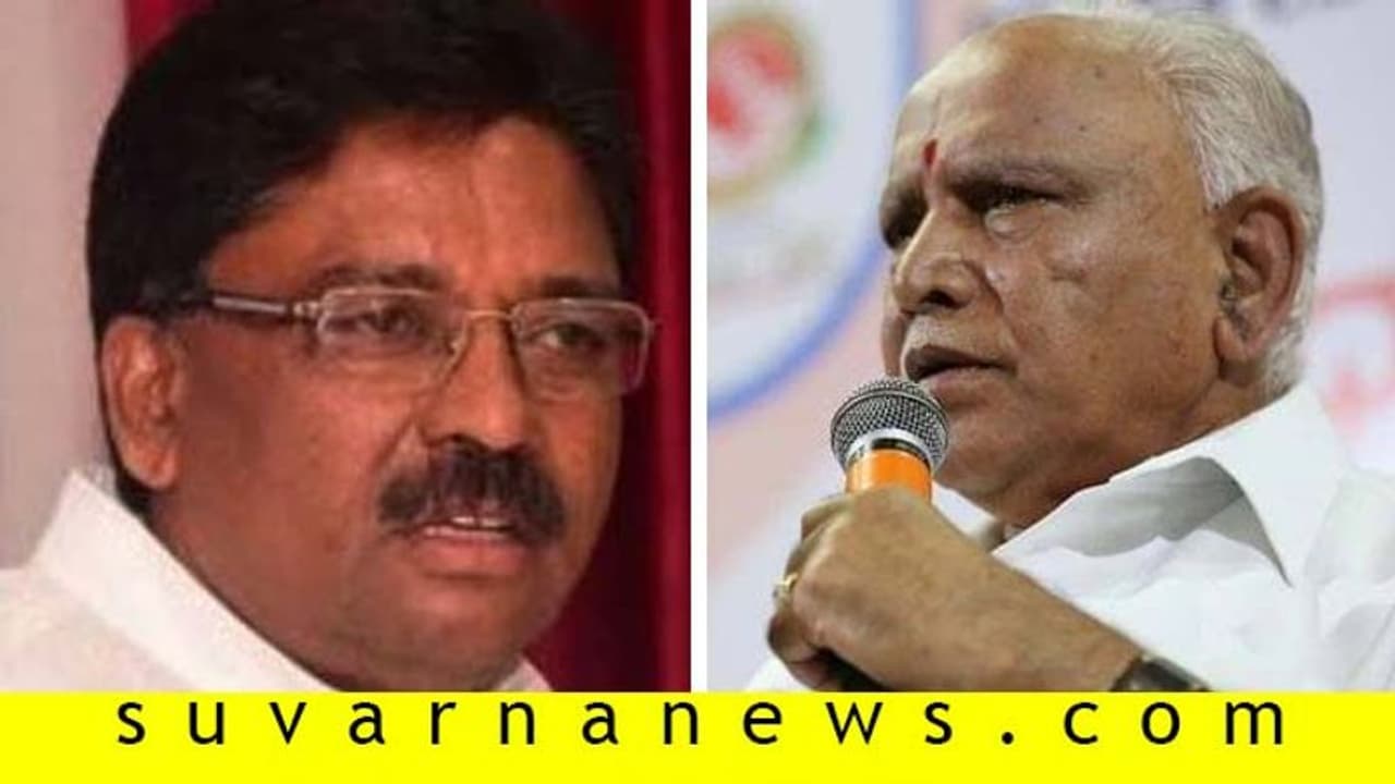 ‘BSYಗೆ ತಾಕತ್ತಿದ್ದರೆ ರಾಜೀನಾಮೆ ನೀಡಲಿ ನೋಡೋಣ’ ‘BSYಗೆ ತಾಕತ್ತಿದ್ದರೆ ರಾಜೀನಾಮೆ ನೀಡಲಿ ನೋಡೋಣ’