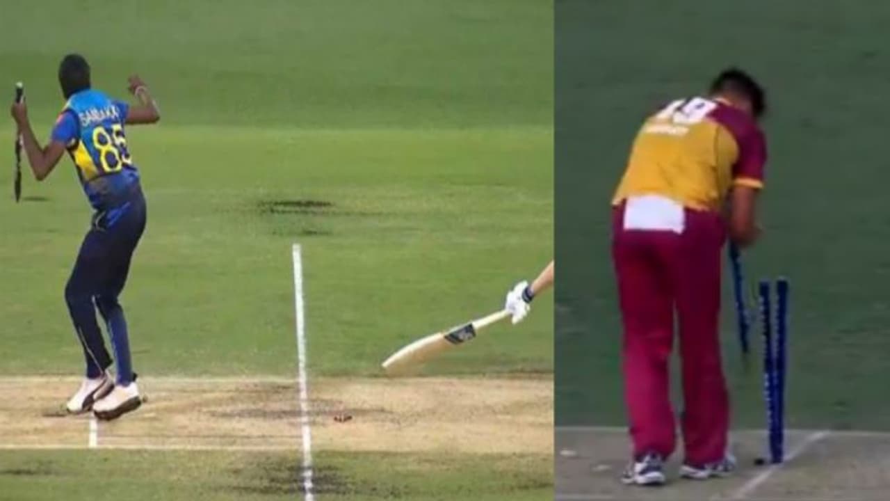 இந்த மாதிரி பண்றதுக்கு பதிலாதான் பாவம் இலங்கை வீரர் அப்படி பண்ணிட்டாரு.. எது சரி? எது தவறு? ஒப்பீட்டு வீடியோ