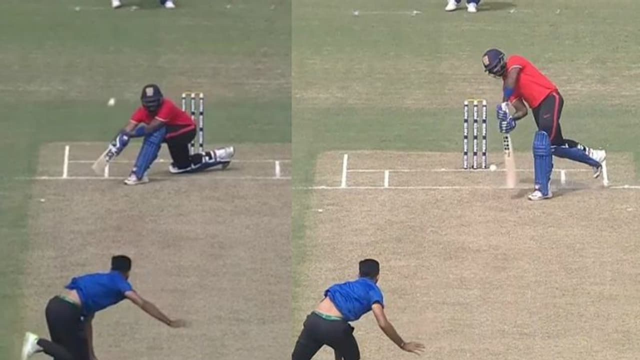 மயன்க், கில்லின் சதத்தை சப்பையாக்கிய சூர்யகுமாரின் வேற லெவல் பேட்டிங்.. இமாலய ஸ்கோரை அடித்த இந்தியா சி