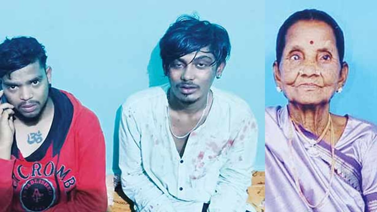 80 வயது பாட்டியை சரமாரியாக தாக்கி கொலை செய்த கொள்ளுப்பேரன்..! நகை, பணத்துக்காக நண்பர்களுடன் சேர்ந்து வெறிச்செயல்..!