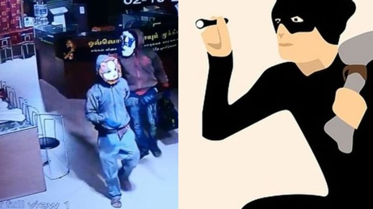 തിരുച്ചിറപ്പള്ളിയില് വീണ്ടും മുഖംമുടി സംഘത്തിന്റെ കവര്ച്ച; ഒന്നരക്കോടി രൂപയോളം നഷ്ടപ്പെട്ടു തിരുച്ചിറപ്പള്ളിയില് വീണ്ടും മുഖംമുടി സംഘത്തിന്റെ കവര്ച്ച; ഒന്നരക്കോടി രൂപയോളം നഷ്ടപ്പെട്ടു