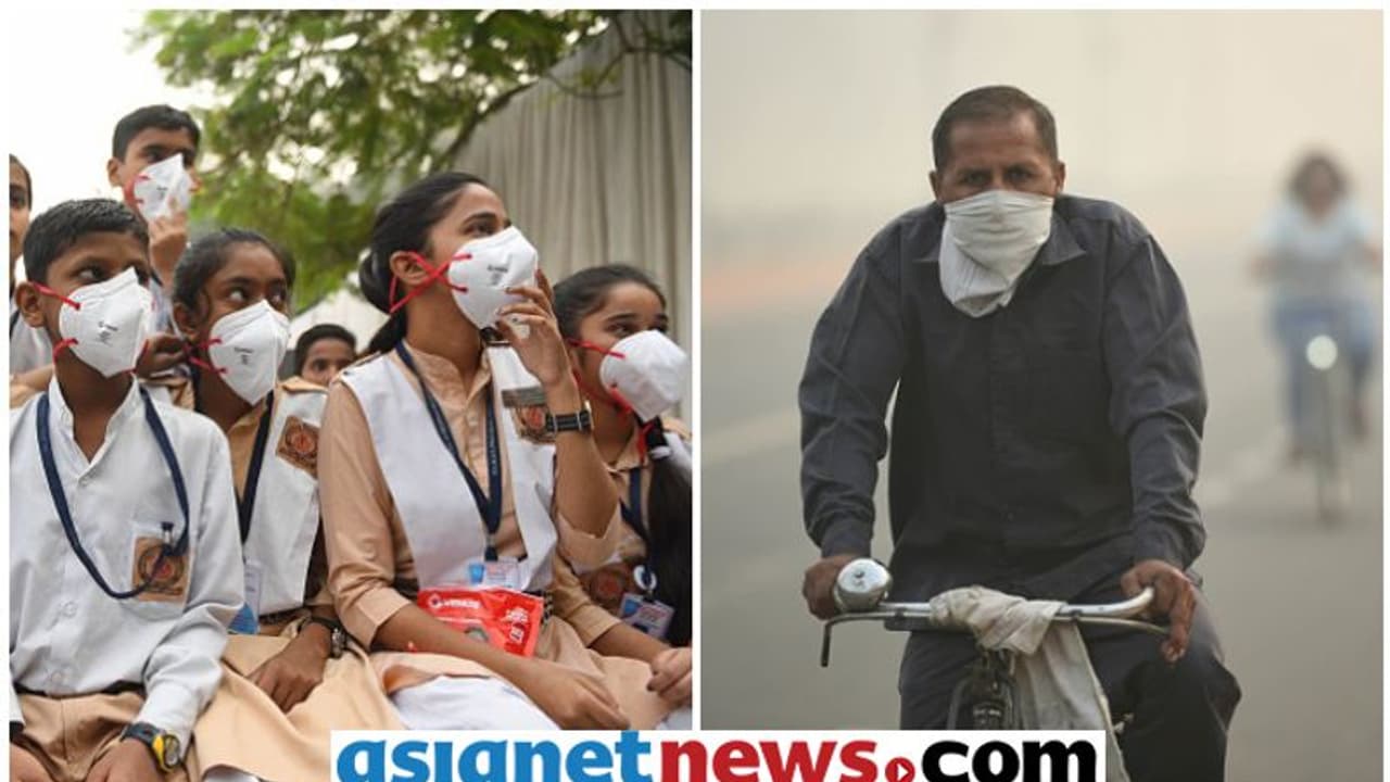 'ഗ്യാസ് ചേംബറാ'യി ദില്ലി, ഓഫീസ് സമയക്രമം മാറ്റി, സ്കൂളുകൾക്ക് ഇന്ന് മുതൽ അവധി