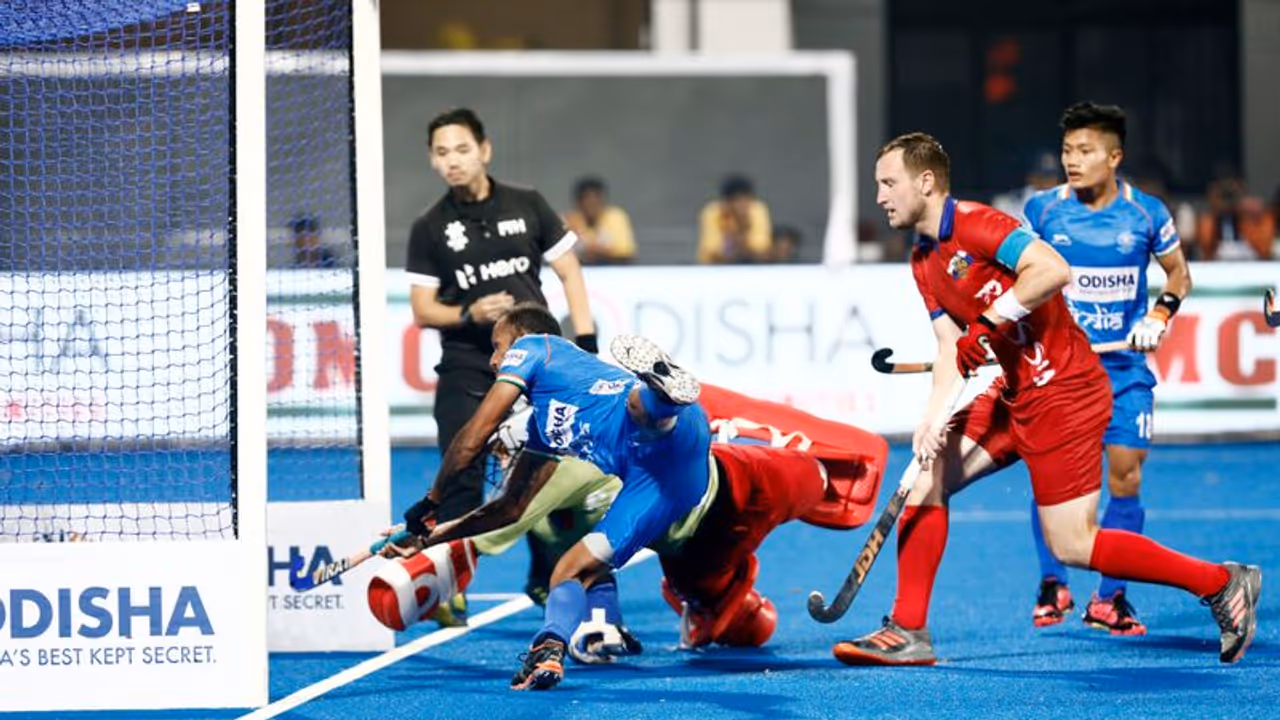 ರಷ್ಯಾ ವಿರುದ್ದ ಭರ್ಜರಿ ಗೆಲುವು, ಒಲಿಂಪಿಕ್ಸ್ಗೆ ಅರ್ಹತೆ ಪಡೆದ ಹಾಕಿ ಇಂಡಿಯಾ! ರಷ್ಯಾ ವಿರುದ್ದ ಭರ್ಜರಿ ಗೆಲುವು, ಒಲಿಂಪಿಕ್ಸ್ಗೆ ಅರ್ಹತೆ ಪಡೆದ ಹಾಕಿ ಇಂಡಿಯಾ!