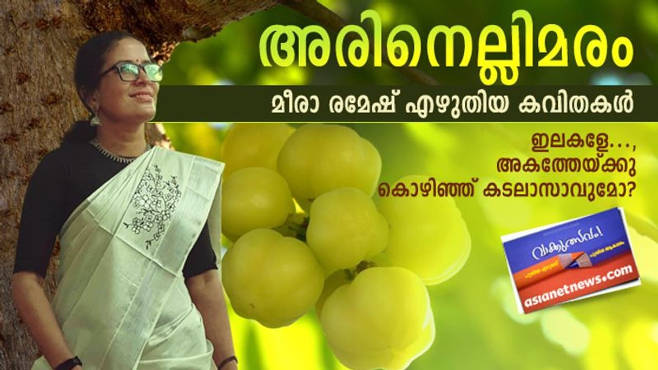 അരിനെല്ലിമരം, മീരാ രമേഷ് എഴുതിയ കവിതകള്‍