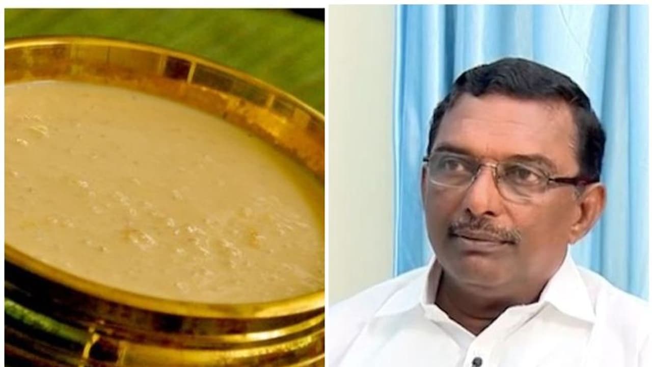 പേര് മാറ്റത്തില് പ്രതിഷേധം; അമ്പലപ്പുഴ പാൽപ്പായസത്തിന്റെ പേര് ഉപേക്ഷിക്കില്ലെന്ന് ദേവസ്വം ബോർഡ് പ്രസിഡന്റ് പേര് മാറ്റത്തില് പ്രതിഷേധം; അമ്പലപ്പുഴ പാൽപ്പായസത്തിന്റെ പേര് ഉപേക്ഷിക്കില്ലെന്ന് ദേവസ്വം ബോർഡ് പ്രസിഡന്റ്