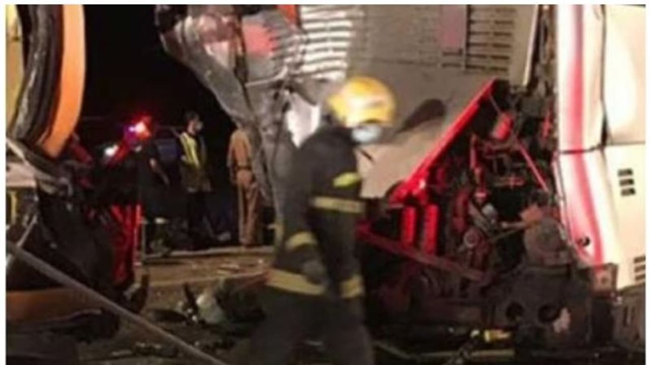 സൗദിയില് വാഹനാപകടം; 18 തീര്ത്ഥാടകര്ക്ക് പരിക്ക് സൗദിയില് വാഹനാപകടം; 18 തീര്ത്ഥാടകര്ക്ക് പരിക്ക്