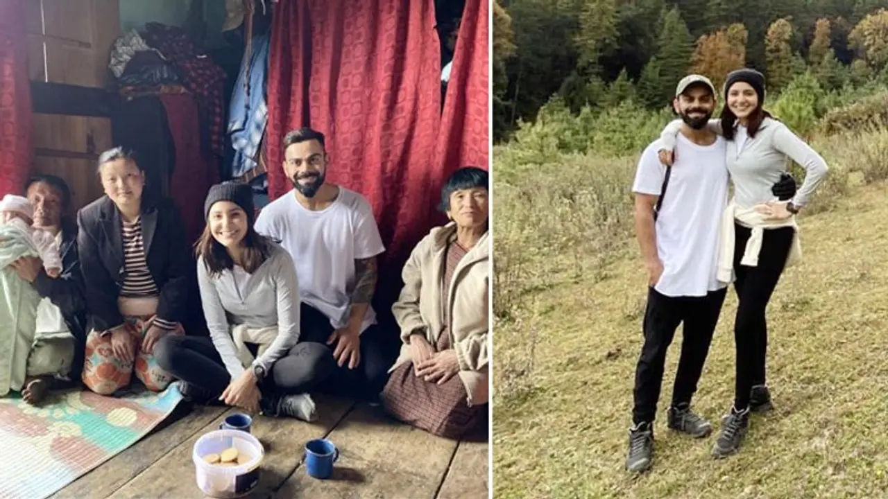 ಕೊಹ್ಲಿ ಹುಟ್ಟು ಹಬ್ಬಕ್ಕೆ ಭೂತಾನ್ನಲ್ಲಿ ಟ್ರಕ್ಕಿಂಗ್; ರೋಚಕ ಕತೆ ಬಿಟ್ಟಿಟ್ಟ ಅನುಷ್ಕಾ! ಕೊಹ್ಲಿ ಹುಟ್ಟು ಹಬ್ಬಕ್ಕೆ ಭೂತಾನ್ನಲ್ಲಿ ಟ್ರಕ್ಕಿಂಗ್; ರೋಚಕ ಕತೆ ಬಿಟ್ಟಿಟ್ಟ ಅನುಷ್ಕಾ!