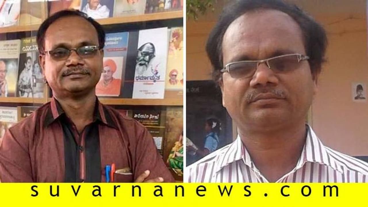 ಮನೆ ಮನೆಗೆ ಕನ್ನಡ ಕೃತಿ ಹೊತ್ತು ಮಾರುವ ಶಿಕ್ಷಕ ಸಂಗಮೇಶ ತಮ್ಮನಗೌಡ