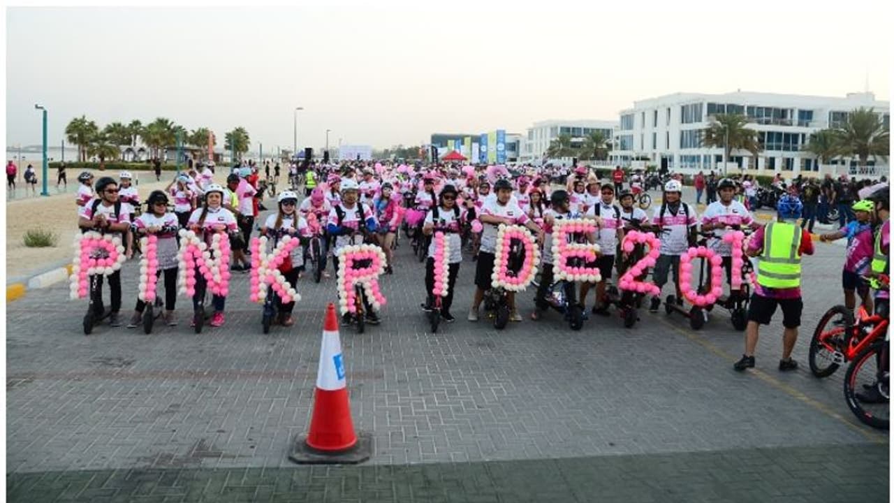 സ്തനാര്ബുദത്തിനെതിരെ ബോധവത്കരണവുമായി ദുബായില് 'പിങ്ക് റൈഡ്' സ്തനാര്ബുദത്തിനെതിരെ ബോധവത്കരണവുമായി ദുബായില് 'പിങ്ക് റൈഡ്'