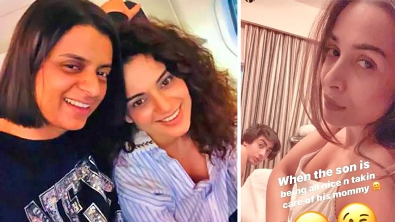 मलाइका ने बेटे के साथ शेयर की फोटो तो कंगना की बहन ने उड़ाया मजाक, लोगों ने लगा दी क्लास मलाइका ने बेटे के साथ शेयर की फोटो तो कंगना की बहन ने उड़ाया मजाक, लोगों ने लगा दी क्लास