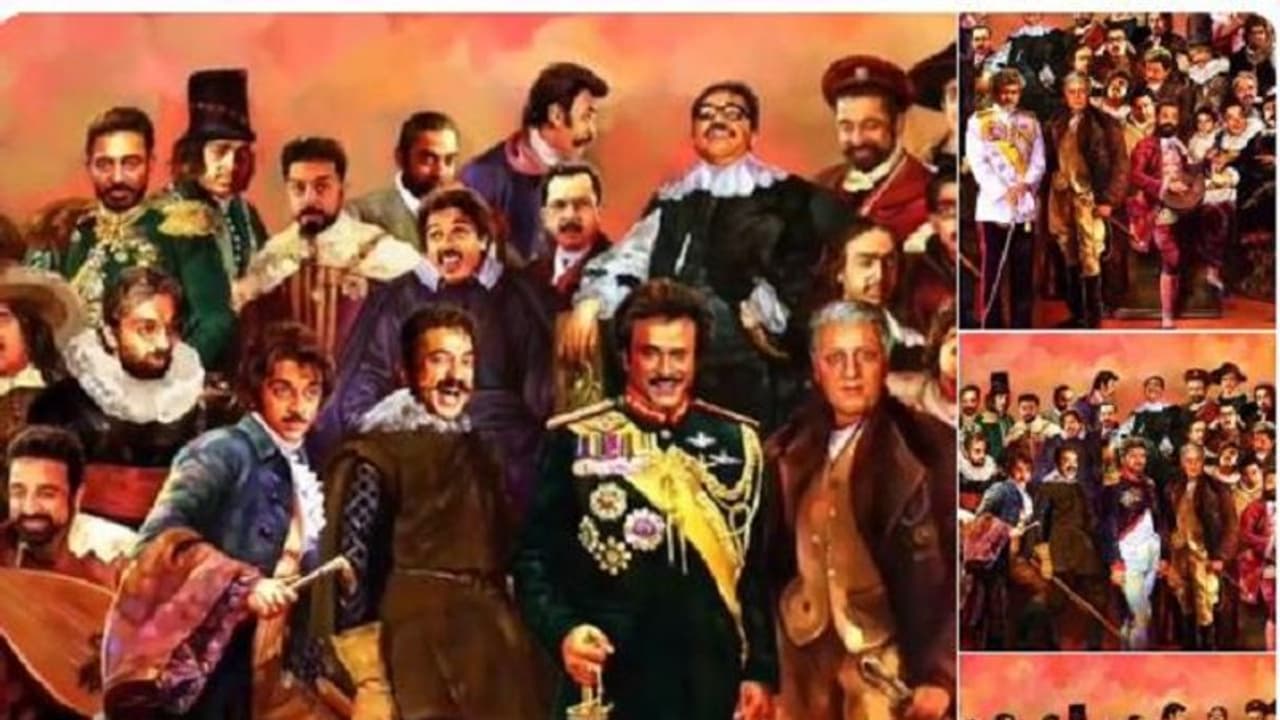 உலக நாயகனுக்காக ஒரே இடத்தில் இணையும் ரஜினி அஜித் விஜய்! வைரலாகும் 'கமல் 60' அழைப்பிதழ்... ரசிகர்கள் உற்சாகம்...