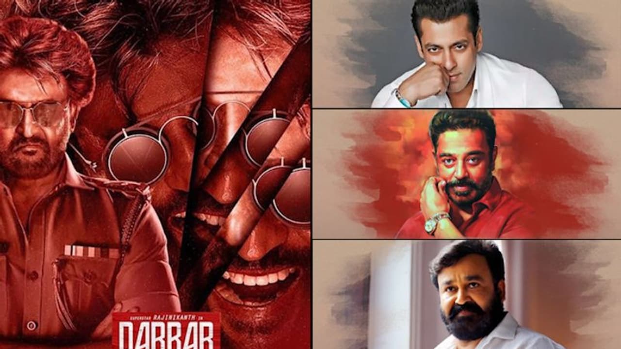 வெளியானது ரஜினியின் மிரட்டலான ‘தர்பார்’பட மோஷன் போஸ்டர்...வீடியோ...