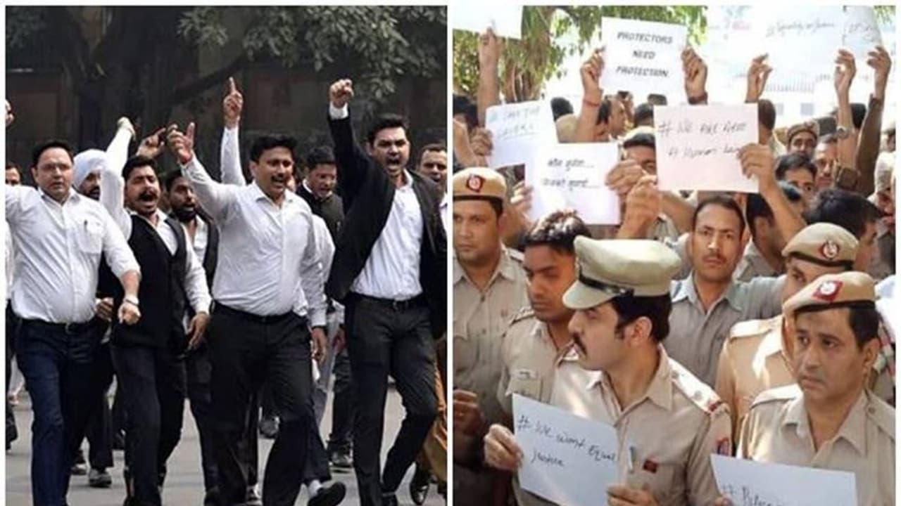 തിസ് ഹസാരി കോടതി സംഘർഷം, രണ്ട് ഐപിഎസുകാർക്ക് സ്ഥലം മാറ്റം