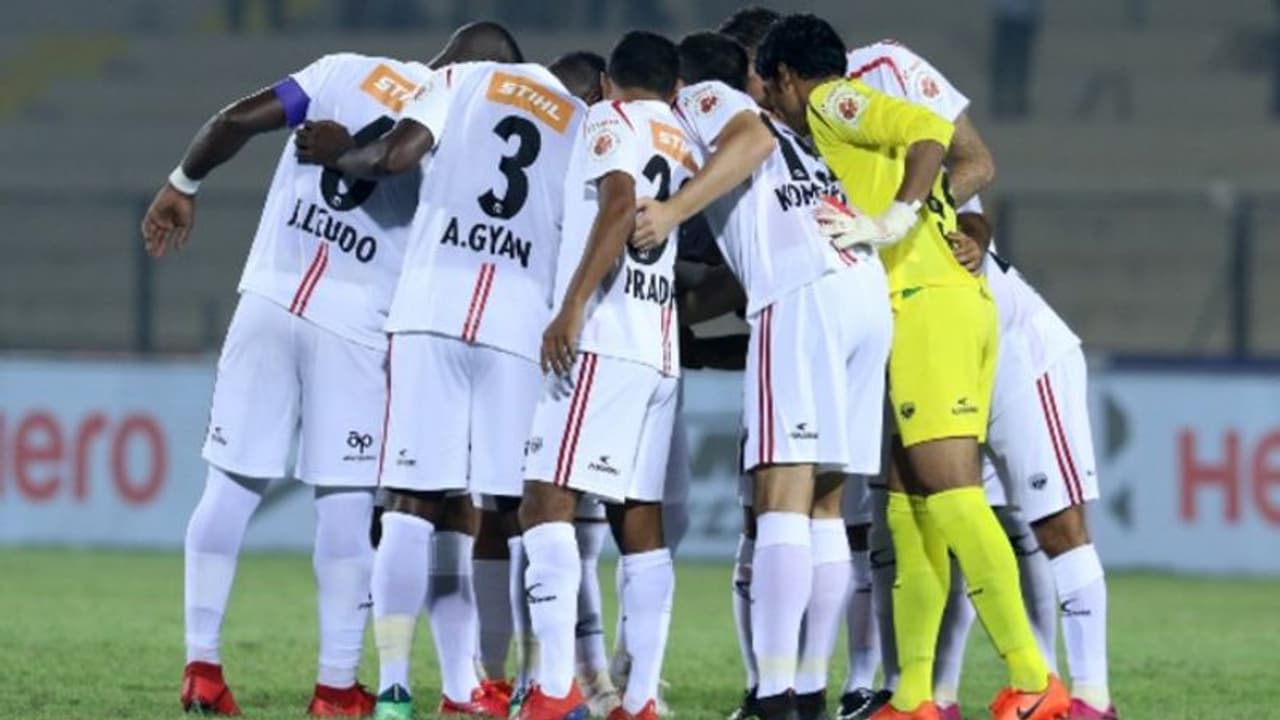 ISL: Maximiliano Barreiro’s goal helps NorthEast United edge Hyderabad, top table ISL: Maximiliano Barreiro’s goal helps NorthEast United edge Hyderabad, top table