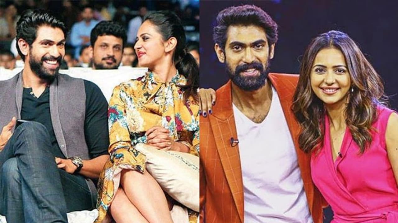 రానాతో లవ్ ఎఫైర్.. రకుల్ హాట్ కామెంట్స్! రానాతో లవ్ ఎఫైర్.. రకుల్ హాట్ కామెంట్స్!