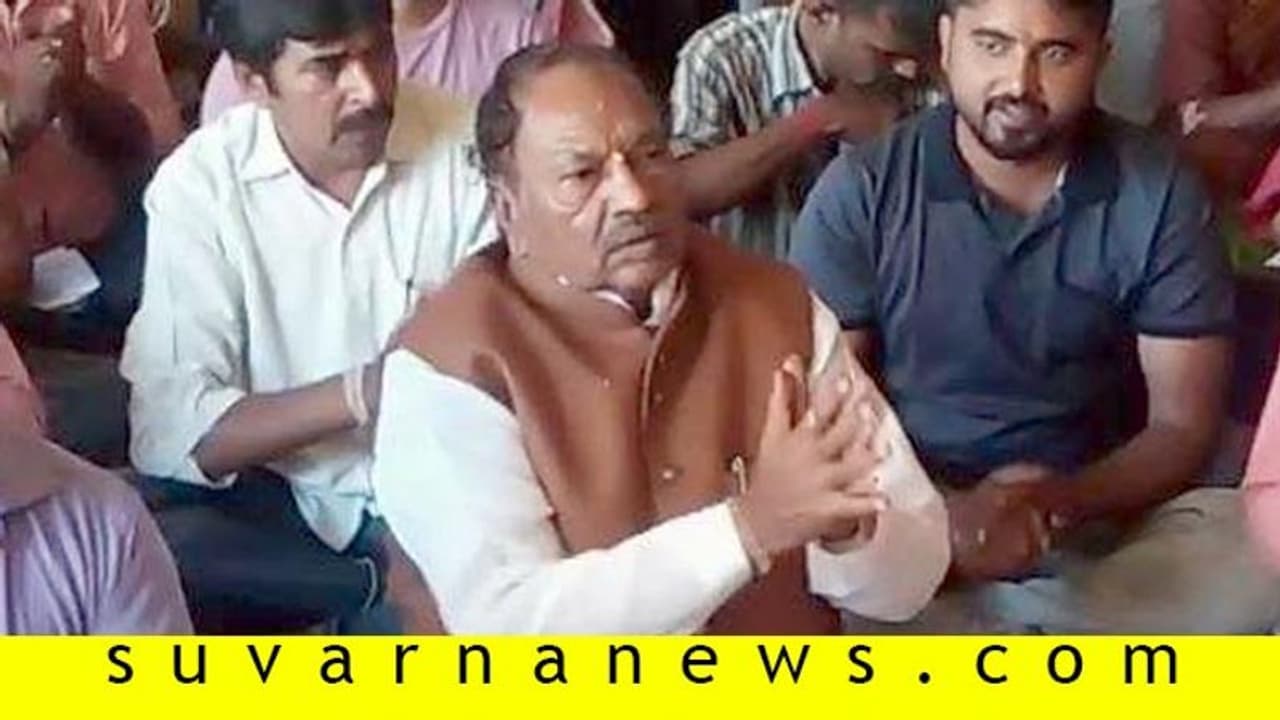 ಅಯೋಧ್ಯೆ ತೀರ್ಪು : ರಾಮ ಮಂದಿರಕ್ಕೆ ತೆರಳಿ ಜಪ ಮಾಡಿದ ಈಶ್ವರಪ್ಪ